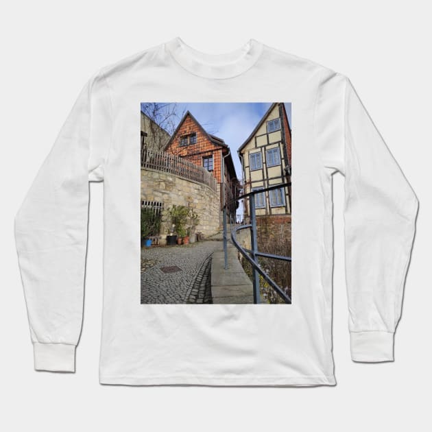 Quedlinburg Long Sleeve T-Shirt by Gourmetkater